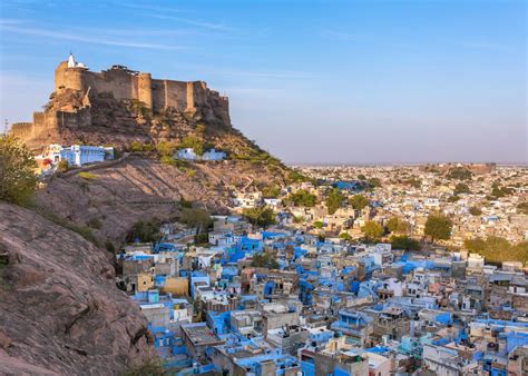 The Blue City of Jodhpur – Jodhpur, India .
